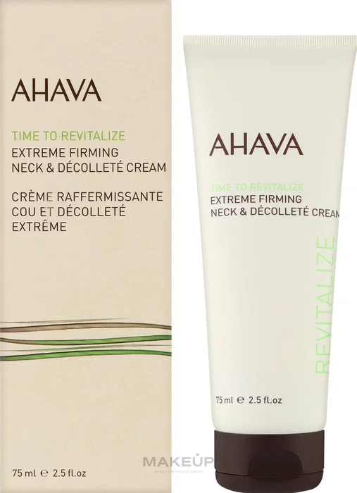 Ahava Time To Revitalize Crema de Firmeza Extrema Cuello y Escote 75 ml