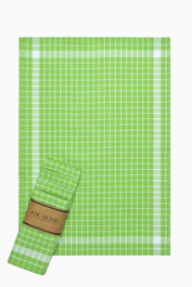 Hermia Kareli Juego de Toallas de Mano Verdes de Algodón y Poliéster, 5 Piezas, 45 x 65 cm