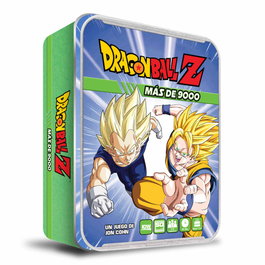 SD Games Juego de Mesa Dragon Ball Z Más de 9000 - Juego de Estrategia y Faroleo para 3-6 Jugadores, PEGI 12, Partidas 30 Minutos
