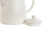 DKD Home Decor Tetera de Porcelana Blanca 1L