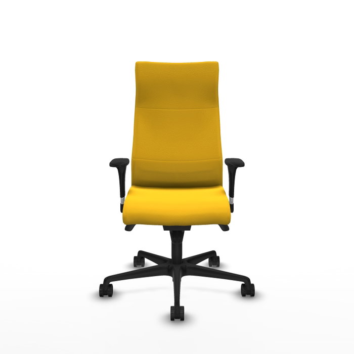 PIQUERAS Y CRESPO Sillón Albacete Amarillo con Mecanismo Sincro PIQUERAS Y CRESPO Sillón Albacete Amarillo con Mecanismo Sincro