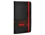 Antartik Cuaderno A6 Tapa Dura Hojas Cuadriculadas Negro y Rojo 100 Hojas 80 gr FSC