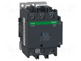 SCHNEIDER ELECTRIC LC1D80B7 Contactor TeSys D 3-polar 80A 24VAC