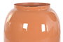 DKD Home Decor Jarrón de Hierro Lacado Terracota 40x40x70 cm