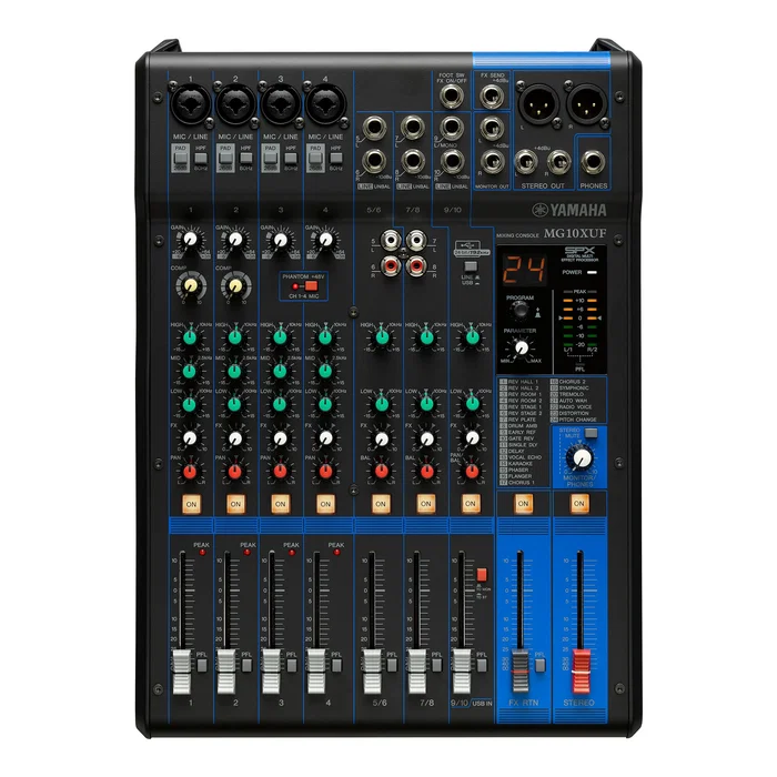 Yamaha MG10XUF Mezclador de Audio de 10 Canales