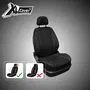 XLCOVER Funda para Asiento de Coche Universal Negra Compatible con Airbag 3 Piezas