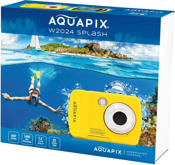 EASYPIX Easypix Aquapix W2024 Splash Amarillo