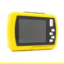 Easypix Aquapix W2024 Splash Amarillo - Cámara Acuática HD Res. 1280 x 720, 16 MP CMOS, 8x Zoom, Pantalla LCD 2.4", Resistente al Agua 3m, Incl. Batería y Correa