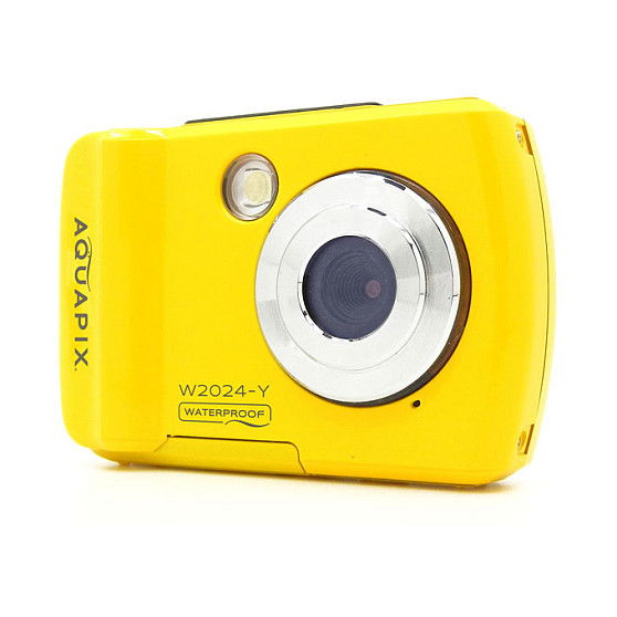 Easypix Aquapix W2024 Splash Amarillo - Cámara Acuática HD Res. 1280 x 720, 16 MP CMOS, 8x Zoom, Pantalla LCD 2.4", Resistente al Agua 3m, Incl. Batería y Correa Easypix Aquapix W2024 Splash Amarillo - Cámara Acuática HD Res. 1280 x 720, 16 MP CMOS, 8x Zoom, Pantalla LCD 2.4", Resistente al Agua 3m, Incl. Batería y Correa