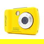 Easypix Aquapix W2024 Splash Amarillo - Cámara Acuática HD Res. 1280 x 720, 16 MP CMOS, 8x Zoom, Pantalla LCD 2.4", Resistente al Agua 3m, Incl. Batería y Correa