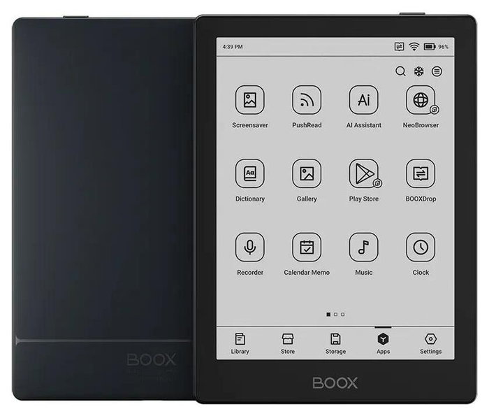 Onyx Boox Go 6" Carta 1300 32GB Wi-Fi Negro Onyx Boox Go 6" Carta 1300 32GB Wi-Fi Negro