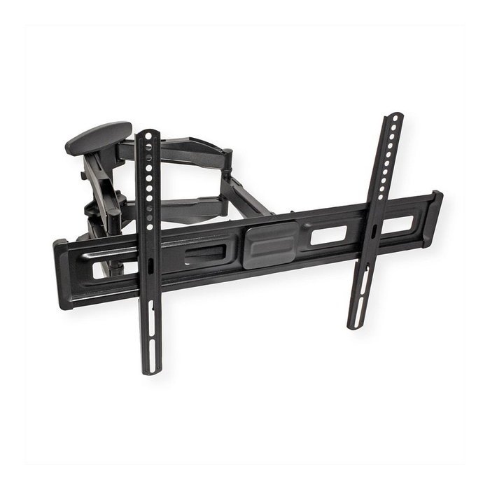 VALUE 17.99.1211 Soporte TV Pared Giratorio Inclinable 37 a 80 Pulgadas hasta 45 Kg Negro para VESA 200x200-400x400 mm