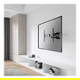 VALUE 17.99.1211 Soporte TV Pared Giratorio Inclinable 37 a 80 Pulgadas hasta 45 Kg Negro para VESA 200x200-400x400 mm