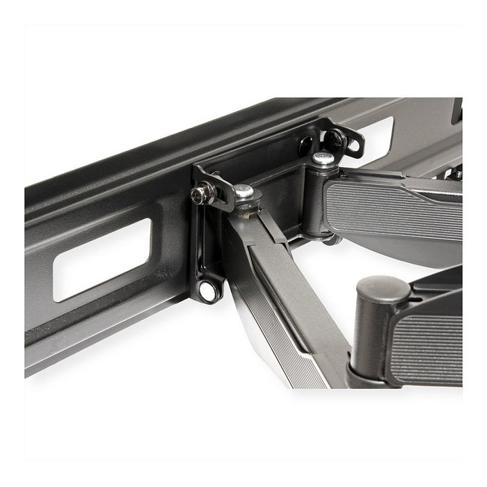 VALUE 17.99.1211 Soporte TV Pared Giratorio Inclinable 37 a 80 Pulgadas hasta 45 Kg Negro para VESA 200x200-400x400 mm