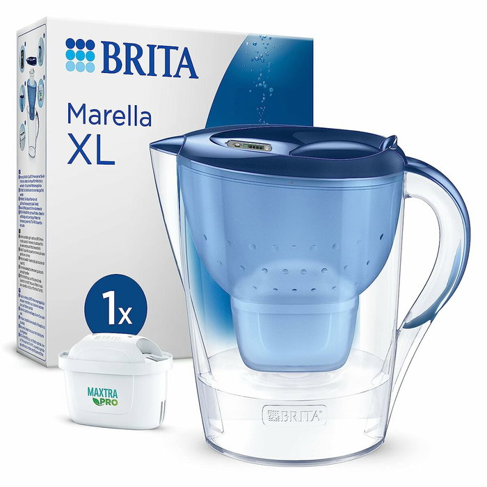 Brita Marella Bleue XL (3.5L) con cartucho Maxtra Pro All-1
