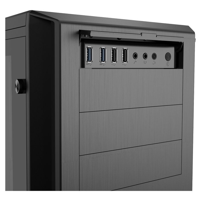 Phanteks Enthoo Pro Negro con Vidrio Templado Phanteks Enthoo Pro Negro con Vidrio Templado