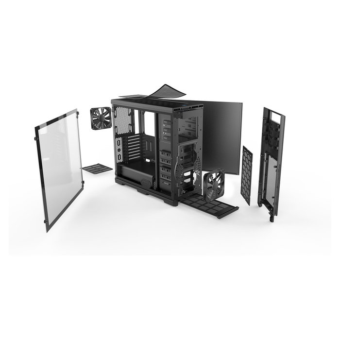 Phanteks Enthoo Pro Negro con Vidrio Templado Phanteks Enthoo Pro Negro con Vidrio Templado