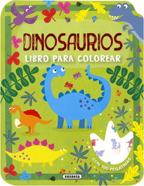 SUSAETA EDICIONES Dinosaurios (Colores y Pegatinas)