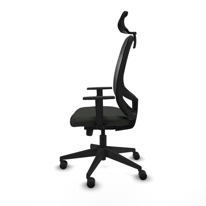 PIQUERAS Y CRESPO Silla de oficina Cilanco con mecanismo Sincro/Traslack Negro PIQUERAS Y CRESPO Silla de oficina Cilanco con mecanismo Sincro/Traslack Negro