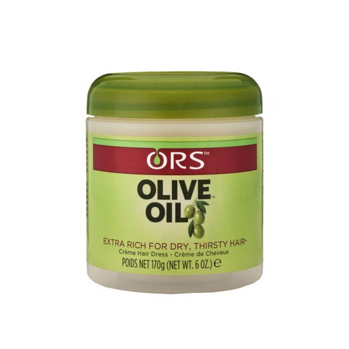 Organic Root Stimulator Olive Oil Creme Hair Dress Extra Rich para Cabello Seco y Afro 170gr