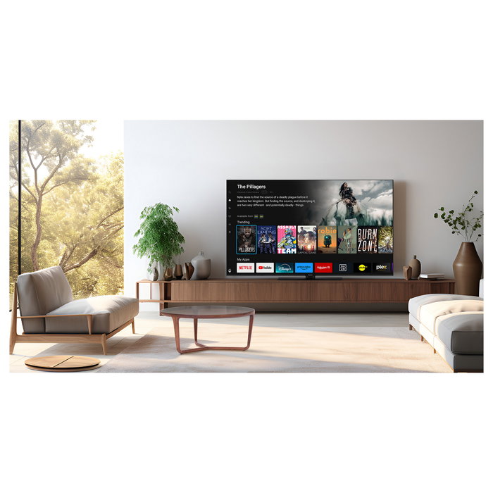 Panasonic TB-65W60AEZ - Televisor Smart TV 4K Ultra HD de 65" (165 cm), LCD, TiVo, Dolby Vision, HDR10+, HDMI 2.1, Wifi, Bluetooth, Negro