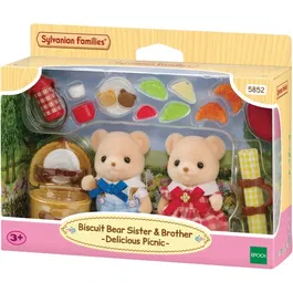 Sylvanian Families - El Picnic Gourmet de los Osos Galleta - Figura y Accesorios - SYL5054131058527