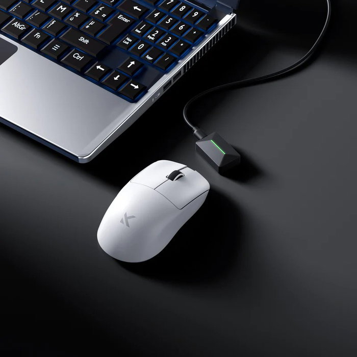 Mchose HW-L7-13KH Ratón Gaming Blanco