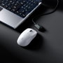 Mchose HW-L7-13KH Ratón Gaming Blanco