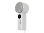 Conceptronic AERIVA03C Ventilador de mano con placa de enfriamiento y pantalla digital, Crema