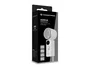 Conceptronic AERIVA03C Ventilador de mano con placa de enfriamiento y pantalla digital, Crema