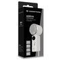 Conceptronic AERIVA03C Mini Ventilador Portátil con Placa de Enfriamiento y Pantalla Digital, Crema