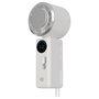 Conceptronic AERIVA03C Mini Ventilador Portátil con Placa de Enfriamiento y Pantalla Digital, Crema