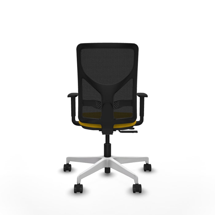 PIQUERAS Y CRESPO Silla de oficina Motilla con mecanismo Sincro/Traslack, Amarillo y Negro PIQUERAS Y CRESPO Silla de oficina Motilla con mecanismo Sincro/Traslack, Amarillo y Negro