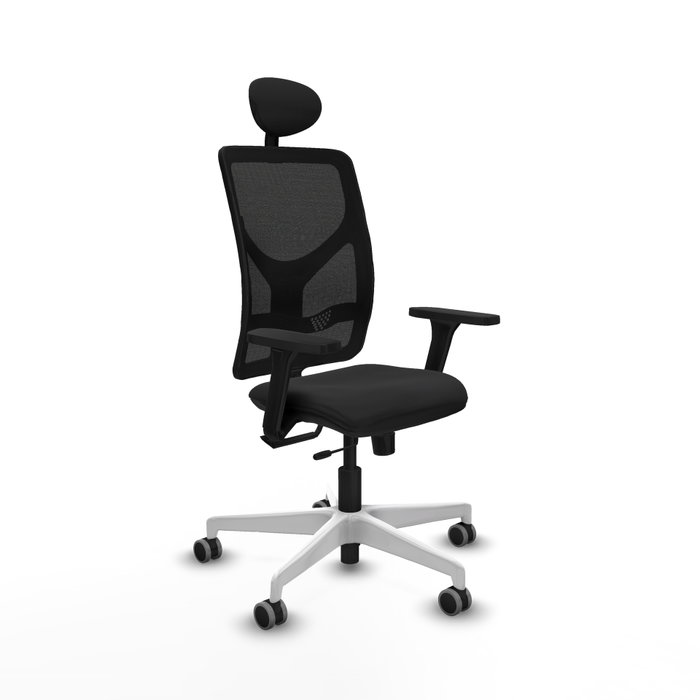 PIQUERAS Y CRESPO Silla de oficina Motilla con Mecanismo Sincro/Traslack Negro PIQUERAS Y CRESPO Silla de oficina Motilla con Mecanismo Sincro/Traslack Negro