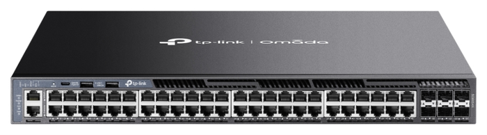 TP-Link Omada SG6654X Switch Gestionado L3 de 48 Puertos Gigabit y 6 Ranuras SFP+ TP-Link Omada SG6654X Switch Gestionado L3 de 48 Puertos Gigabit y 6 Ranuras SFP+