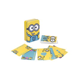Paladone Baraja de naipes Minions en caja metálica