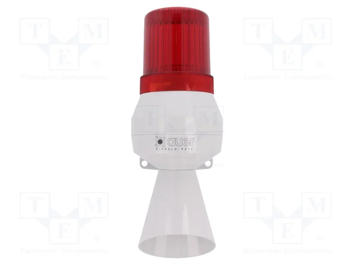 AUER SIGNAL Señalizador Luminoso y Sonoro Rojo 24VDC KLL AUER SIGNAL Señalizador Luminoso y Sonoro Rojo 24VDC KLL