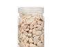 GIFTDECOR Bote de Piedras Decorativas Metalizadas Crema 700g 10-20 mm
