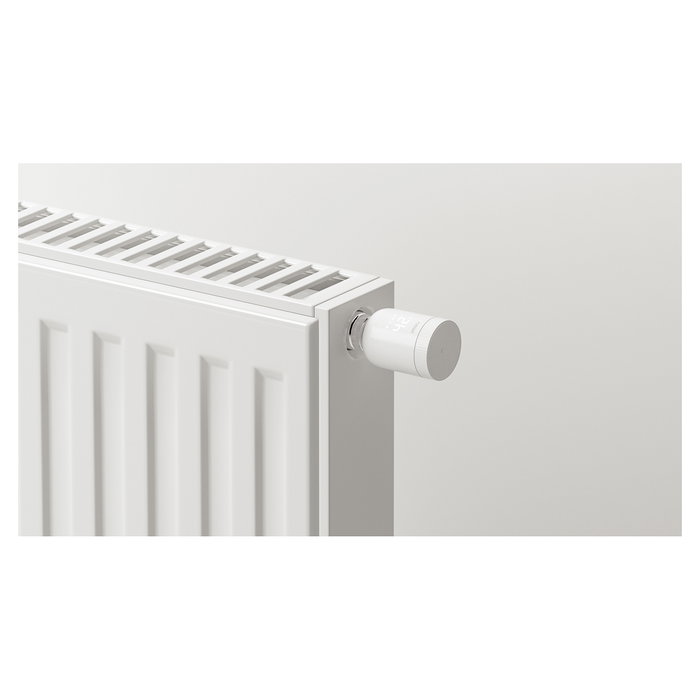 Imou KIT-TRV1-EU-2 Termostato digital inteligente para habitación, ZigBee, Blanco, Batería