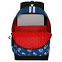 Marvel Capitán América HS PLUS Brave Mochila, Capitán América Azul, Cuerpo Ripstop Resistente y Repelente al Agua, Espalda Acolchada, 23L