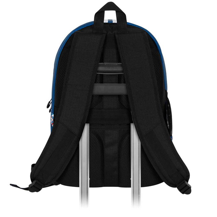 Marvel Capitán América HS PLUS Brave Mochila, Capitán América Azul, Cuerpo Ripstop Resistente y Repelente al Agua, Espalda Acolchada, 23L