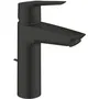 Grohe 234552432 Mezclador Monomando de Lavabo Negro Mate Talla M Caño Mediano Extraíble Ahorro de Agua