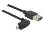 DeLOCK 83857 Cable USB 2.0 de 3 m, USB A a Micro-USB B, Negro
