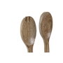 DKD Home Decor Set de 2 Utensilios de Mango Lacado Verde