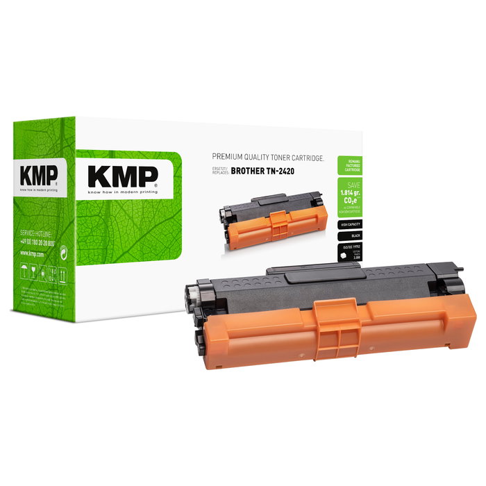 KMP B-T116 Tóner negro compatible con Brother TN-2420