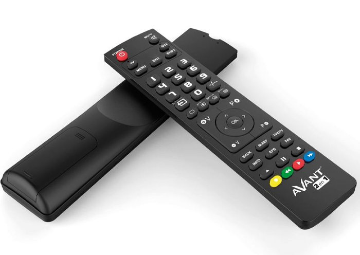 AVANT CONNECT Mando Programable por PC 2 en 1 con Números Grandes
