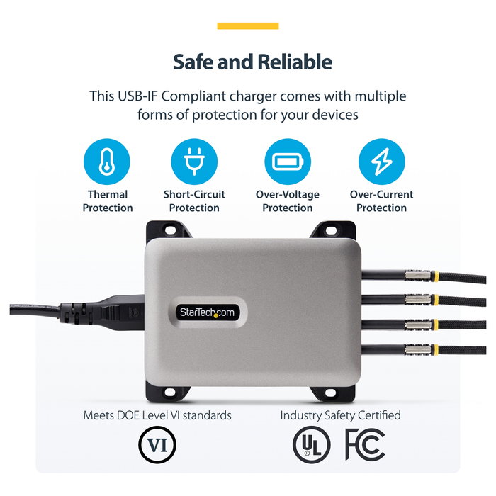 Cargador para Portátil Startech 424DEU-USB-C-CHARGER Cargador para Portátil Startech 424DEU-USB-C-CHARGER