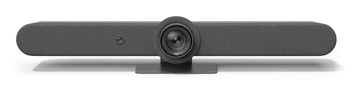 Logitech Rally Bar + Tap IP Sistema de videoconferencia 4K con pantalla táctil de 10.1 pulgadas