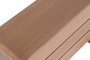 DKD Home Decor Cómoda Paulownia y Olmo de 3 Cajones Natural