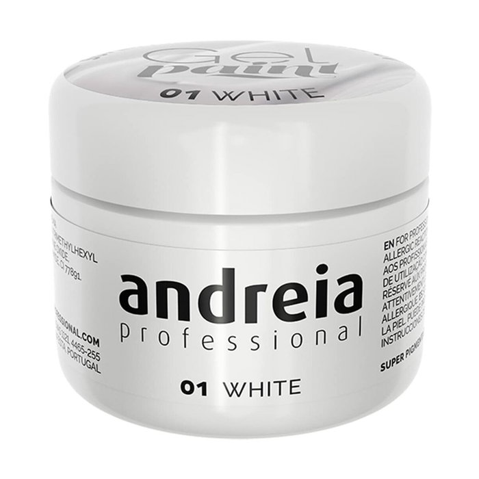 ANDREIA PROFESSIONAL Gel Paint 01 Blanco 4 ml